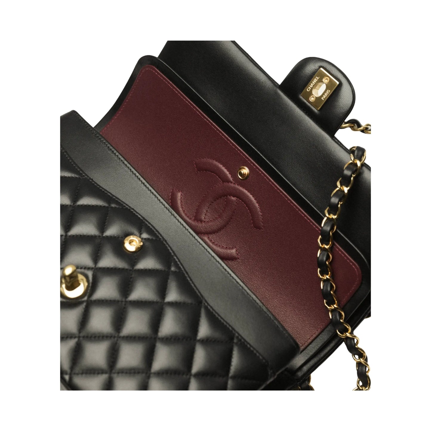 Classic Leather Flap Bag Medium