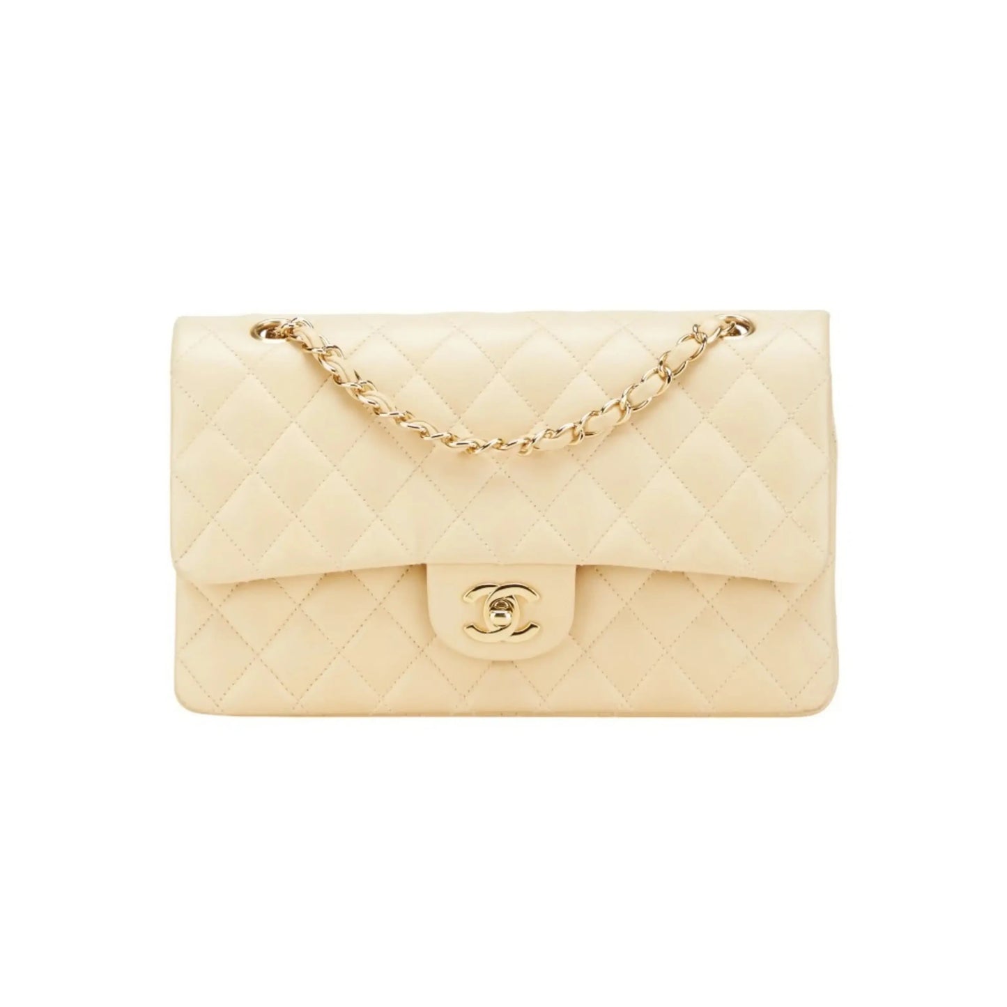 Classic Leather Flap Bag Medium