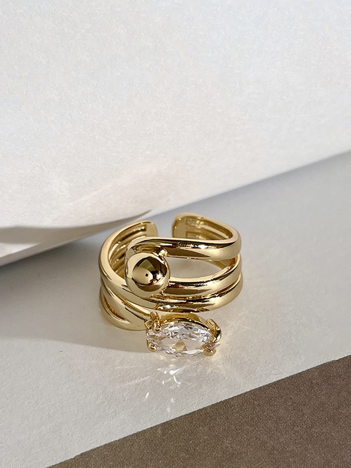 Elegant Twist Ring