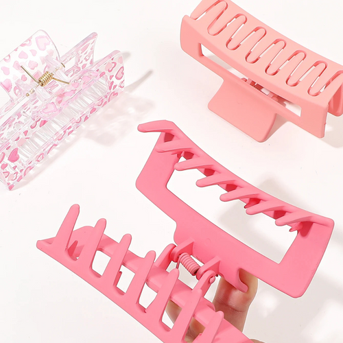 BlissGrip Trio | Set of 3 Medium Hair Claw Clips
