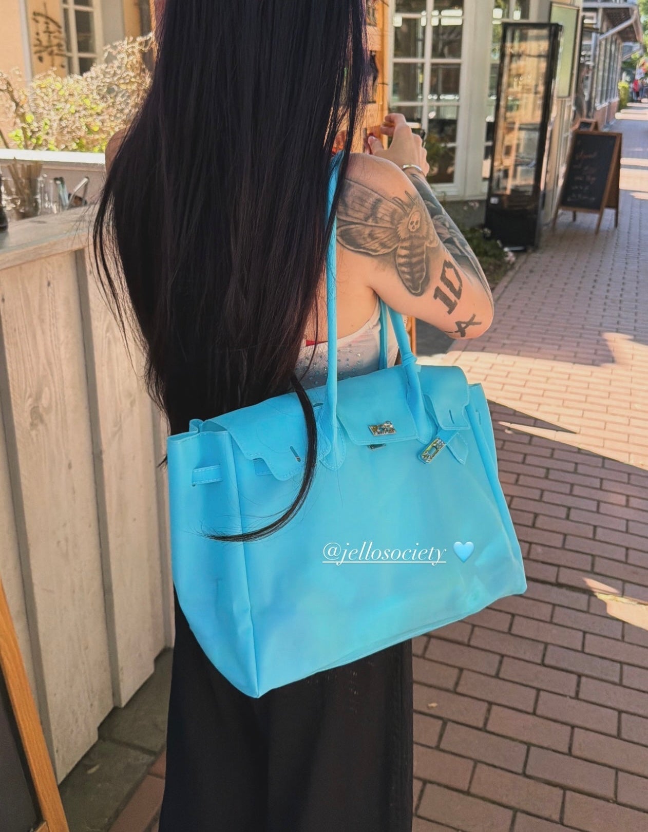 Jelly Tote Blue
