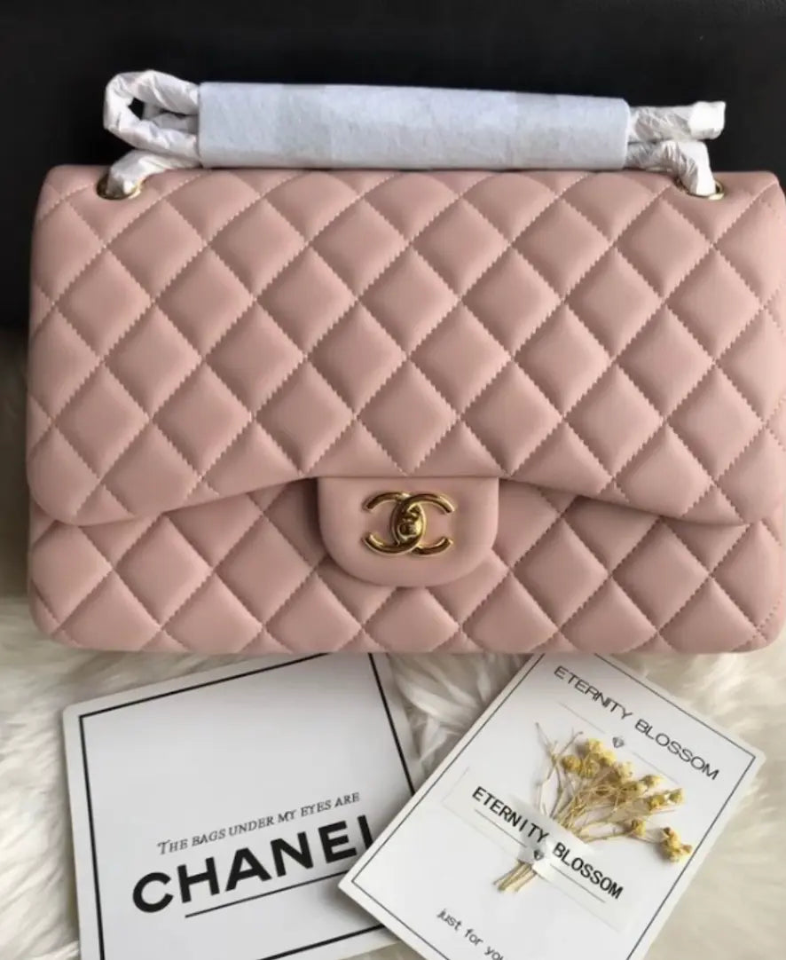 Classic Leather Flap Bag Medium