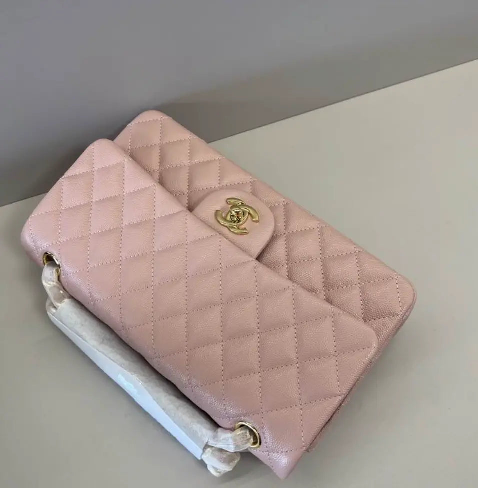 Classic Leather Flap Bag Medium