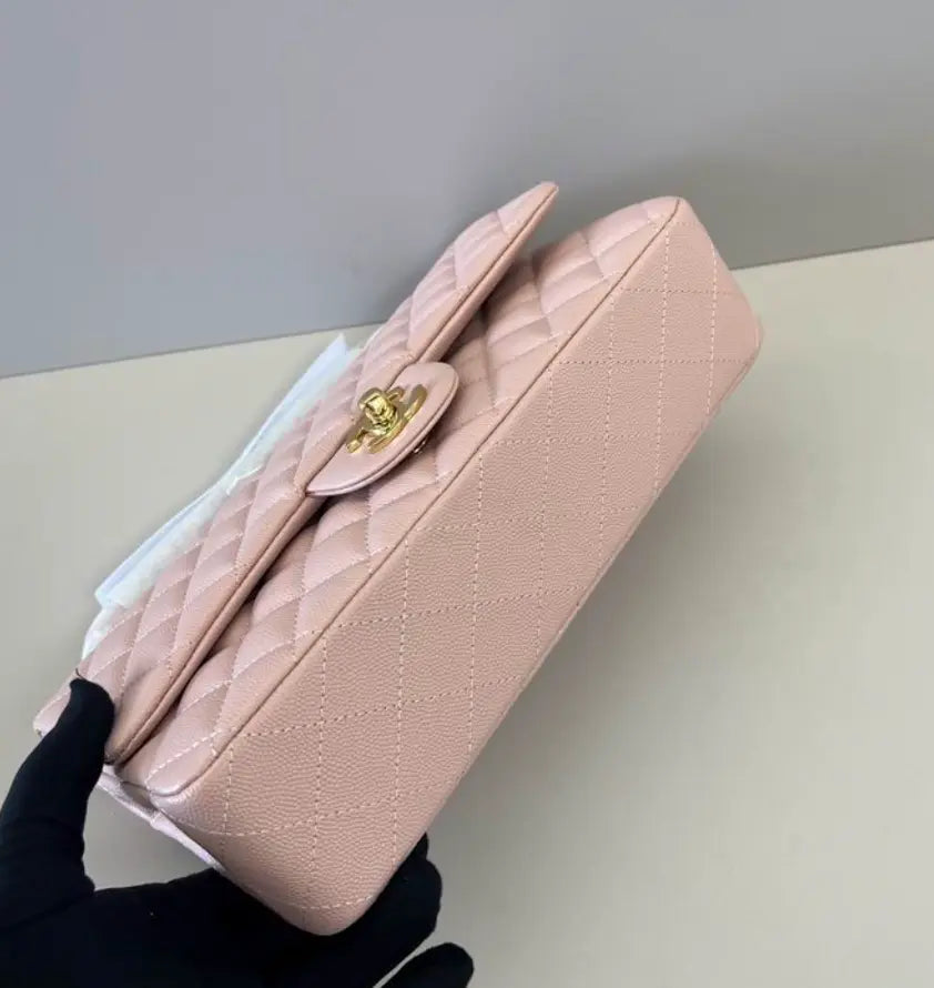 Classic Leather Flap Bag Medium