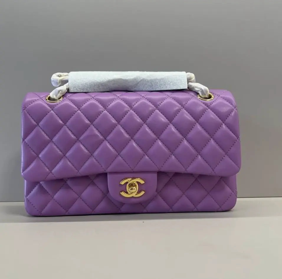 Classic Leather Flap Bag Medium