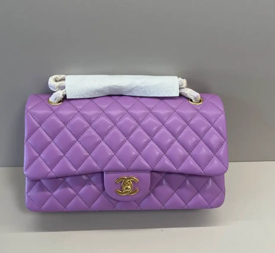 Classic Leather Flap Bag Medium