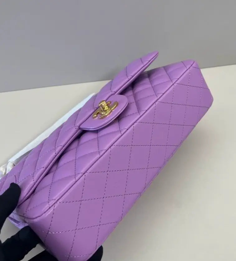 Classic Leather Flap Bag Medium