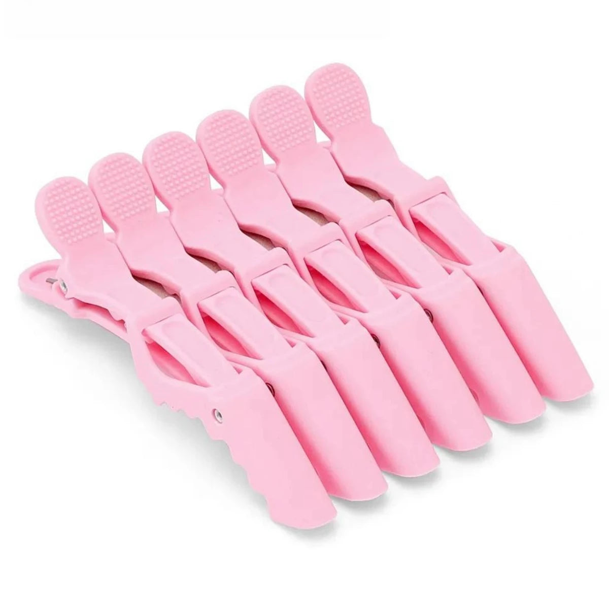 Pink Pro Hair Clips β 6 Piece Set