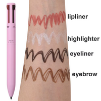 Pink (Eyeliner/ Brow/ Highlighter/ Lip/ Blush)