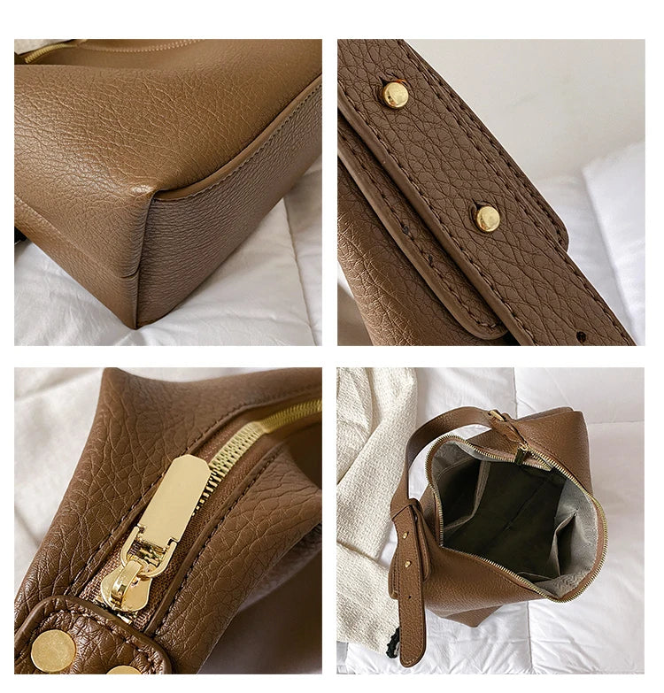 New Style Fashionable Zipper Shoulder Bags for Women