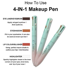 BlissPen 4-in-1 |  Eyeliner, Brow, Highlighter, Lip & Blush