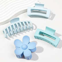 BlissGrip Quad | 4Pcs Hair Claw Clips