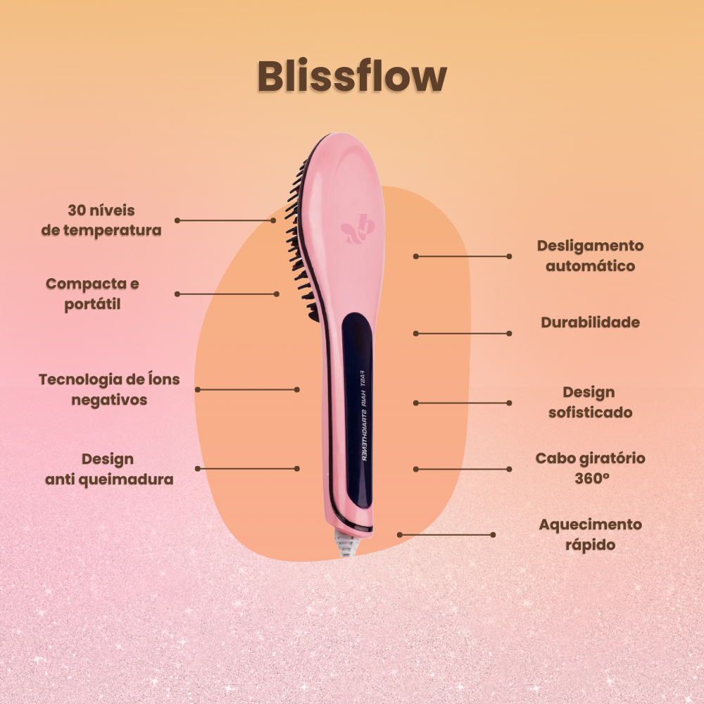BlissFlow Straightening Brush