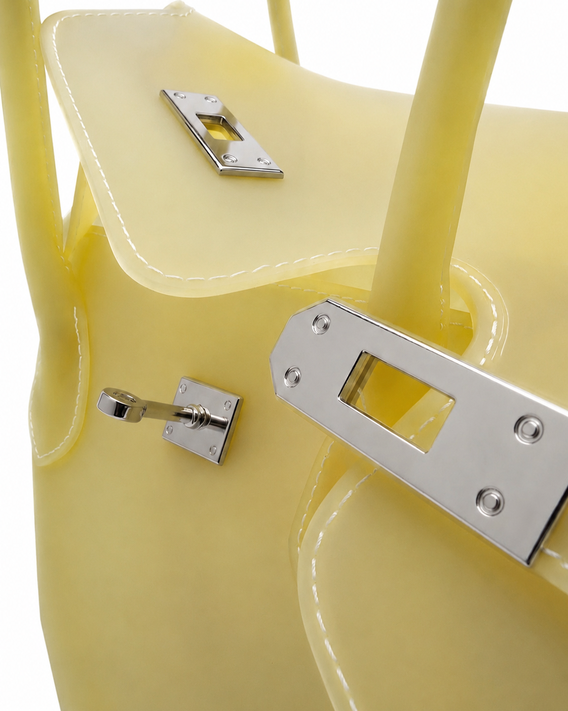 Jelly Tote Butter Yellow