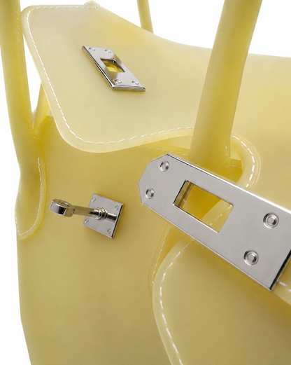 Jelly Tote Butter Yellow