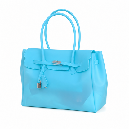 Jelly Tote Blue