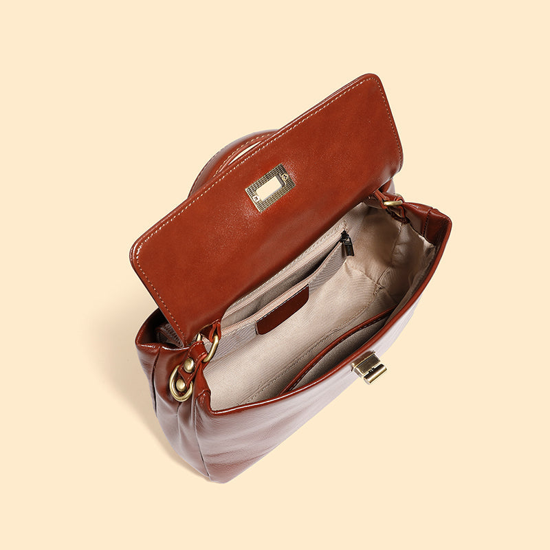 Leather Handbag Fashion Crossbody Bags