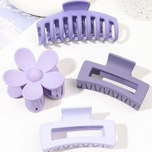 BlissGrip Quad | 4Pcs Hair Claw Clips
