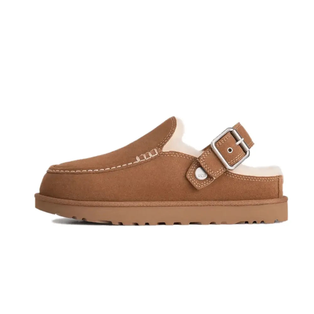 Goldenstar Evelina Clog - Chestnut