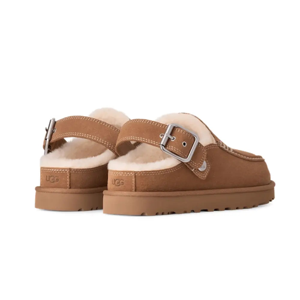 Goldenstar Evelina Clog - Chestnut