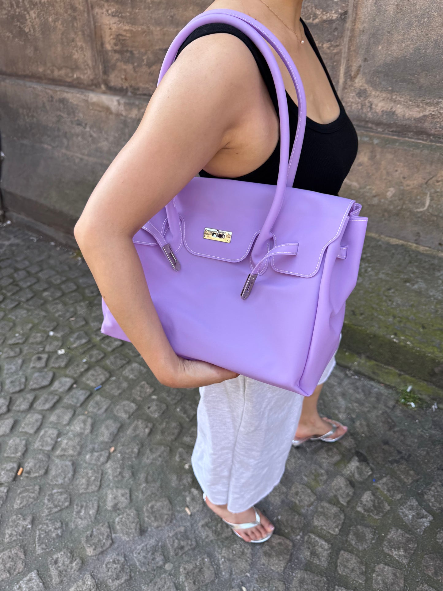 Jelly Tote Lilac