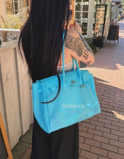 Jelly Tote Blue