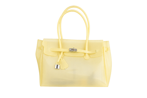 Jelly Tote Butter Yellow