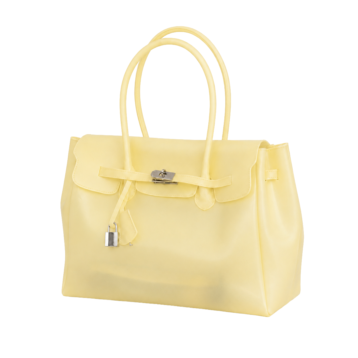 Jelly Tote Butter Yellow