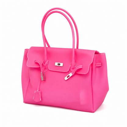Jelly Tote Barbie Pink
