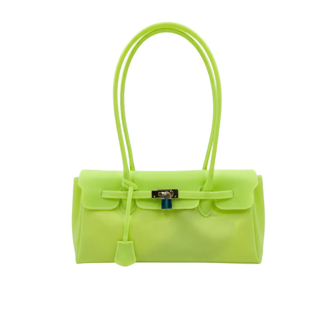Jelly Baguette Shoulder Bag