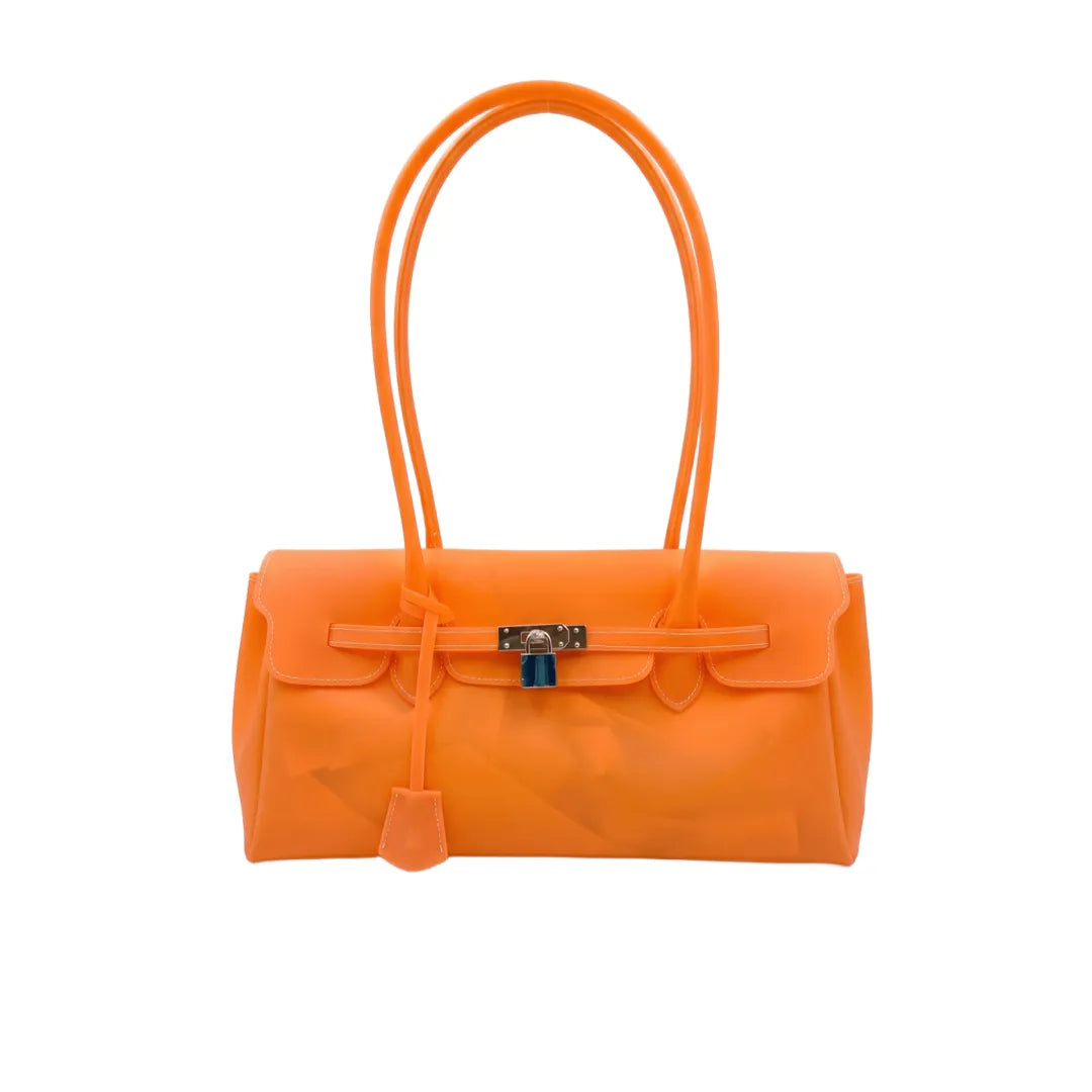Jelly Baguette Shoulder Bag