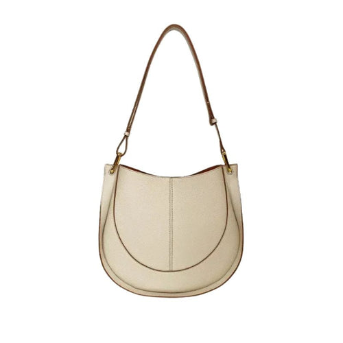 Luxury Soft Leather Crossbody Saddle Bag