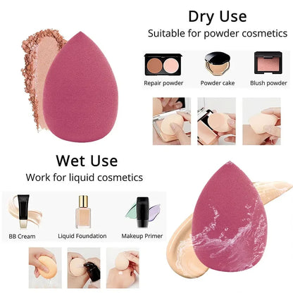 Eggies | 4pcs/set Makeup Sponge Blender