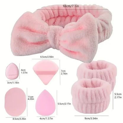 BlissCare Set | 12/15Pcs Set Makeup Puff Essential
