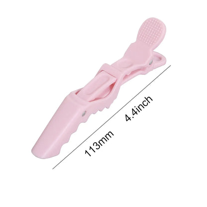Pink Pro Hair Clips – 6 Piece Set