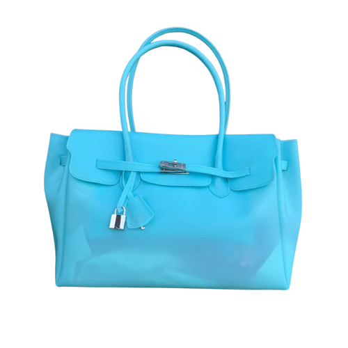 Jelly Tote Blue