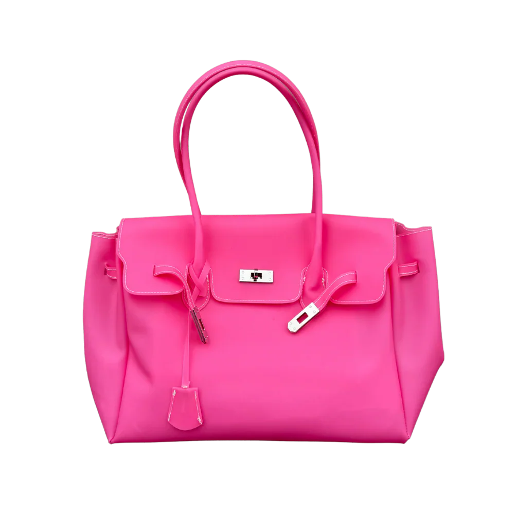 Jelly Tote Barbie Pink
