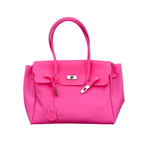Jelly Tote Barbie Pink